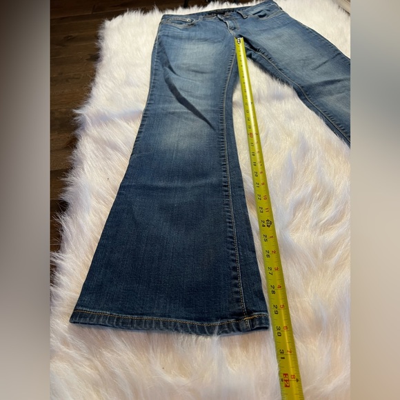 Calvin Klein Womens Flare Jeans Size 6/28 - Picture 9 of 10